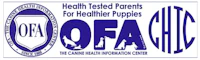health tested parents for healthy puppies